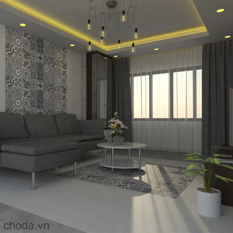 gạch bông giả cổ Hoàn Mỹ 36004