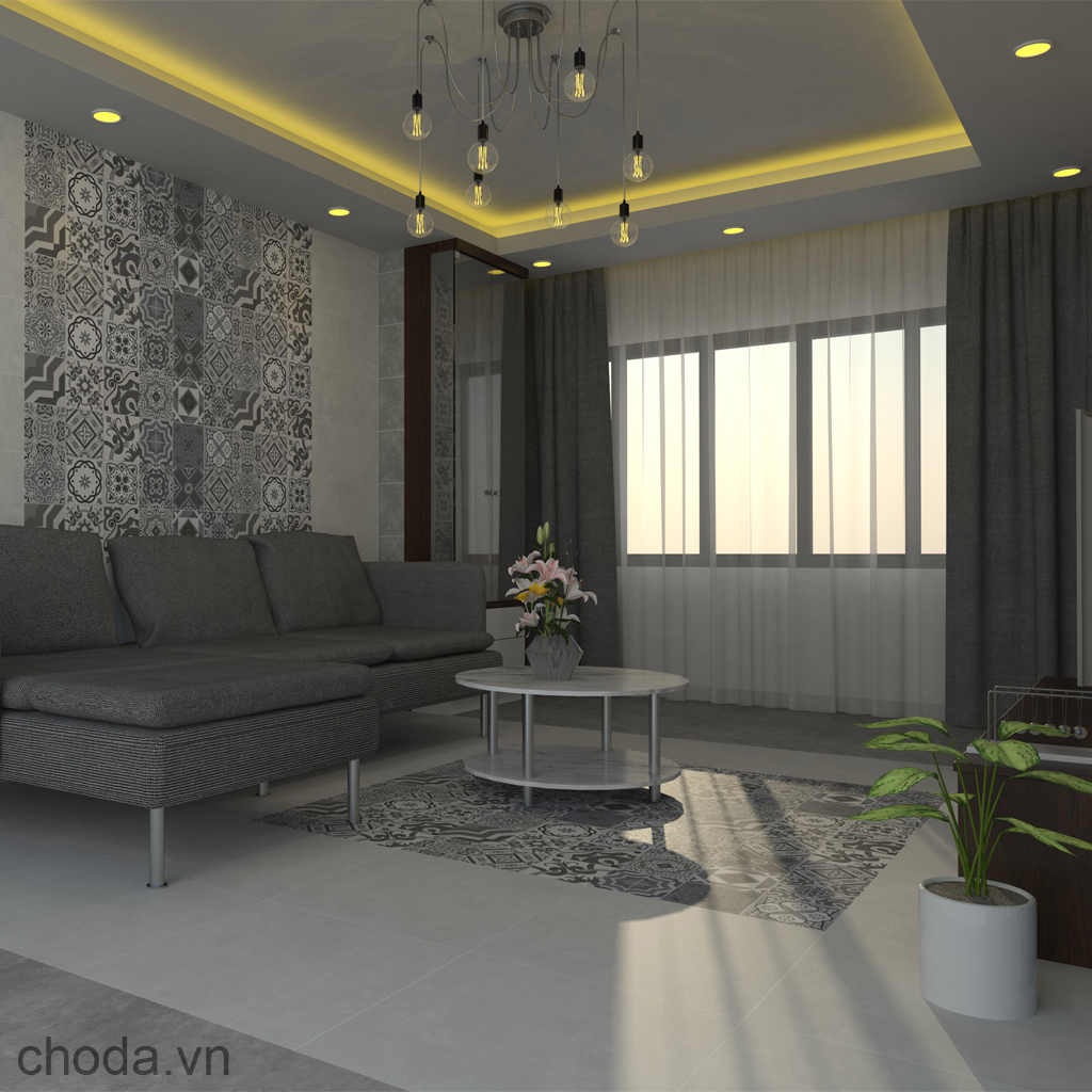 Gạch bông giả cổ nhiều hoa văn 18 faces