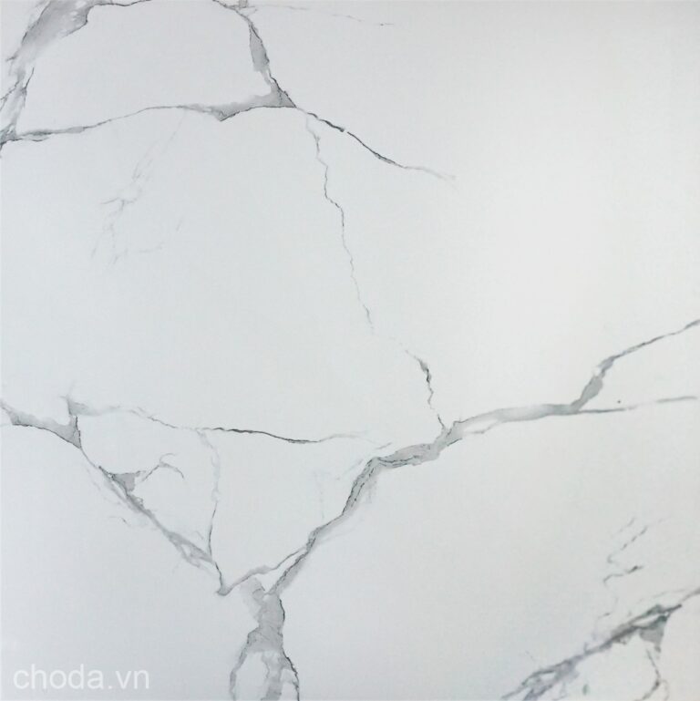 Gạch Trắng Vân Khói 80X80 Mikado HPM8002 3 Faces Đá Bóng Kính HPM8002 Gạch Vân Khói Mikado HPM8002