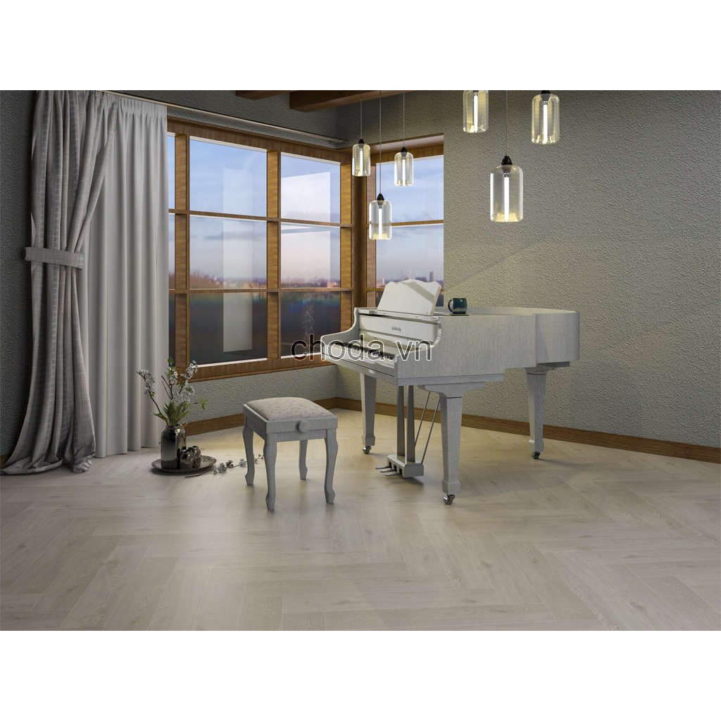 Gạch lát nền giả gỗ vân gỗ 15x80 đá mờ Royal