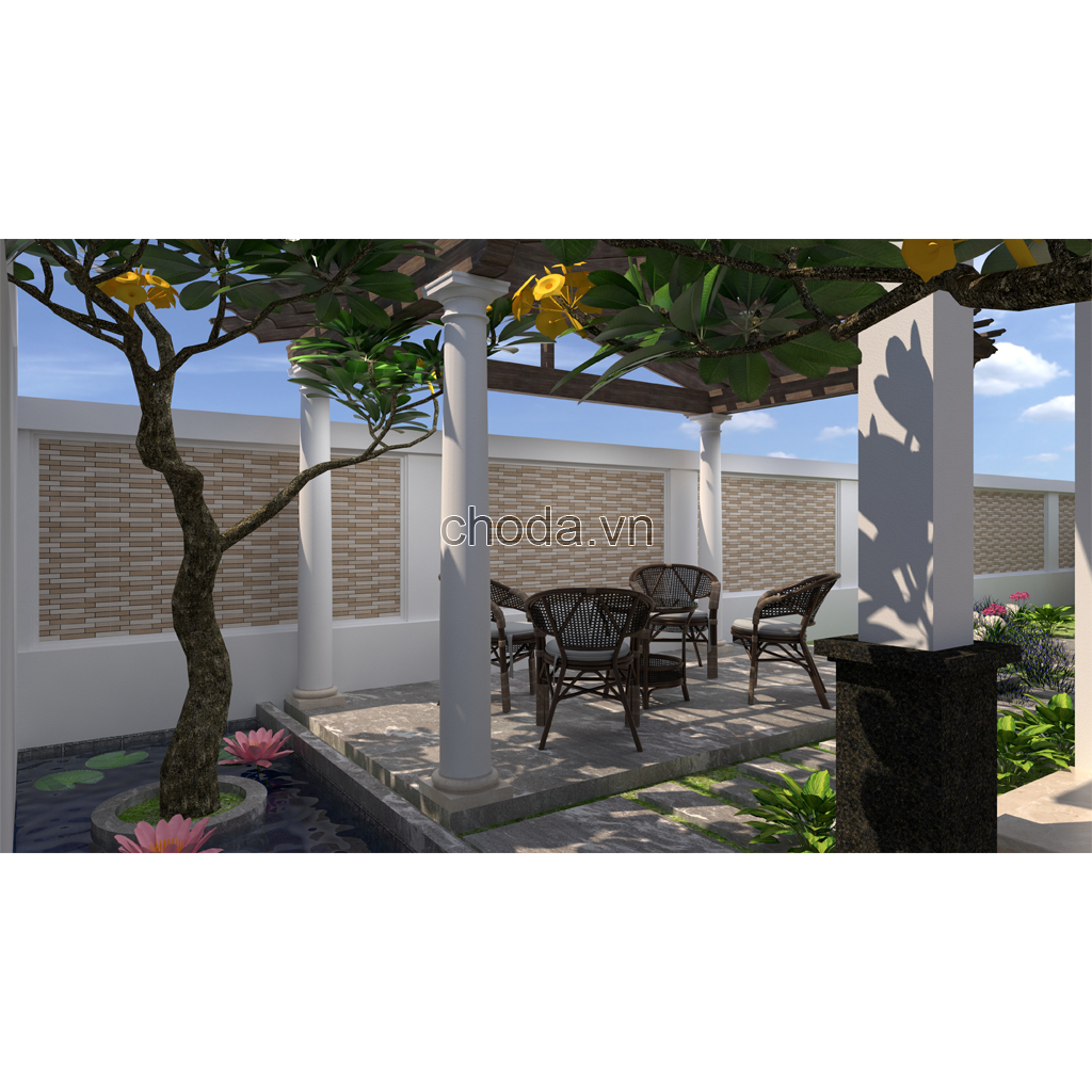Gạch Màu Vàng Đất 20x40 Dacera VH2403