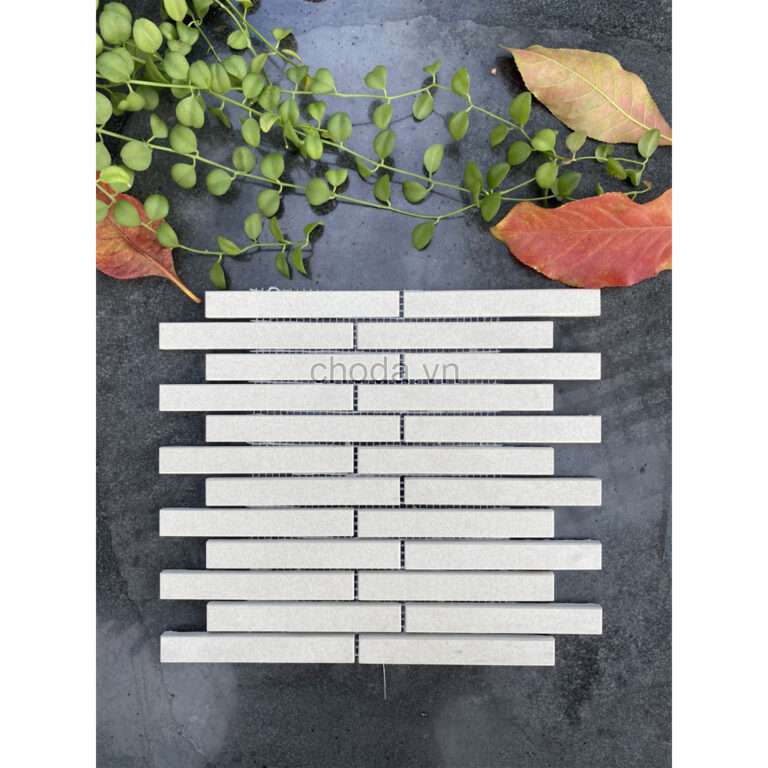 Gạch Vỉ Trang Trí Giả Đá Màu Trắng Việt Nhật VKK 2902 VKK 2902 Gạch Kiểu Sole Việt Nhật VKK 2902