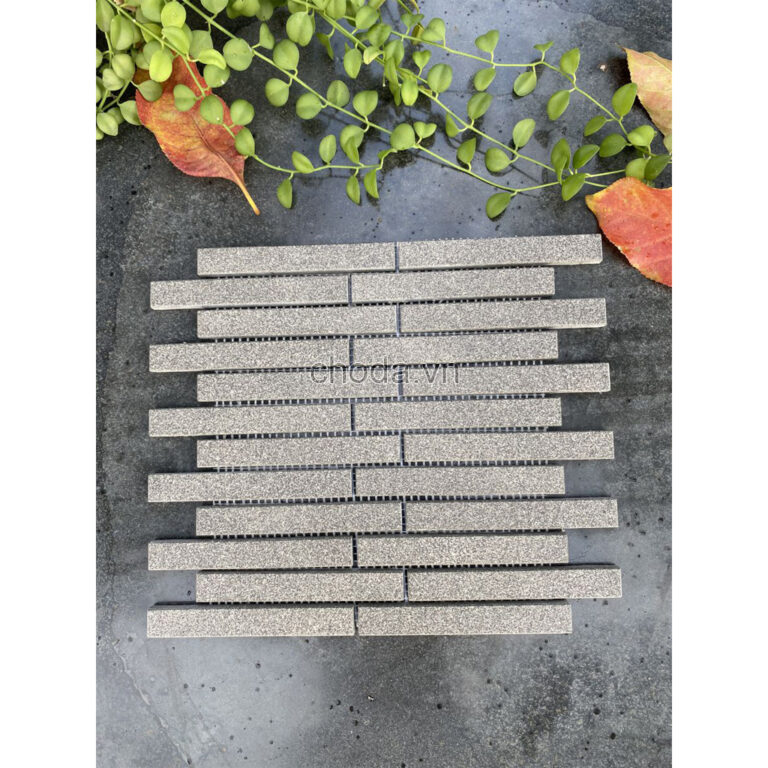 Gạch Vỉ Trang Trí Giả Đá Màu Xám Muối Tiêu Việt Nhật VKK 2909 VKK 2909 Gạch Kiểu Sole Việt Nhật VKK 2909