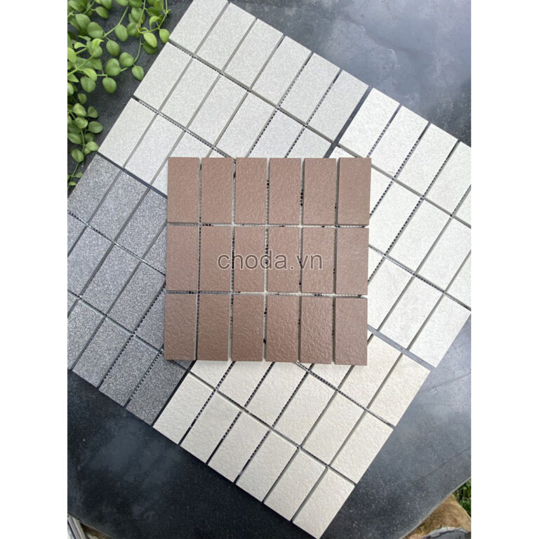 Gạch Vỉ Trang Trí Màu Nâu Việt Nhật VHC 3306 VHC 3306 Gạch Đơn Sắc Việt Nhật VHC 3306