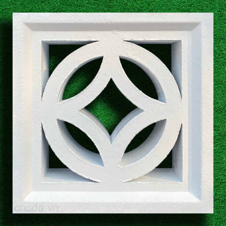 Gạch Bông Gió Gạch Thông Gió Sơn Trắng 19×19 22 22 Gạch 22