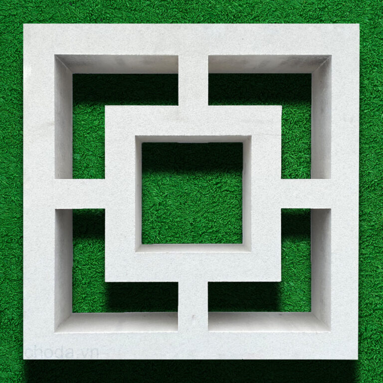 Gạch Bông Gió Gạch Thông Gió Xi Măng Trắng 29×29 01 01 Gạch 01