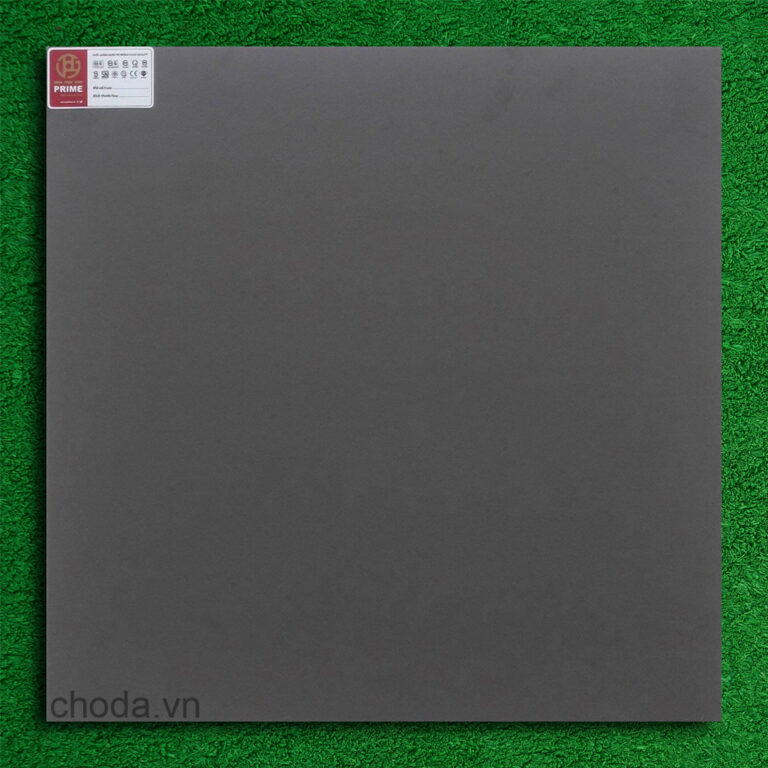 Gạch Màu Xám Đen 60×60 Prime 9757 Đá Mờ 9757 Gạch Đơn Sắc Prime 9757