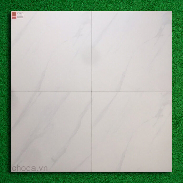 Gạch Trắng Vân Khói 60X60 Prime 9112 Đá Bóng Kính 9112 Gạch Vân Khói Prime 9112