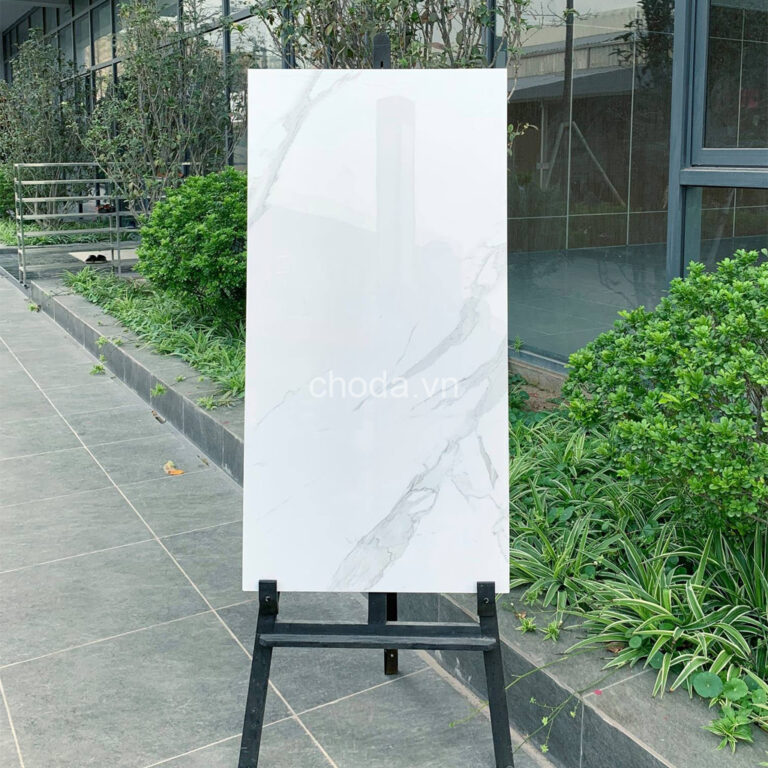 Gạch Trắng Vân Khói 60×120 Catalan 12001 Đá Bóng Kính 12001 Gạch Vân Khói Catalan 12001