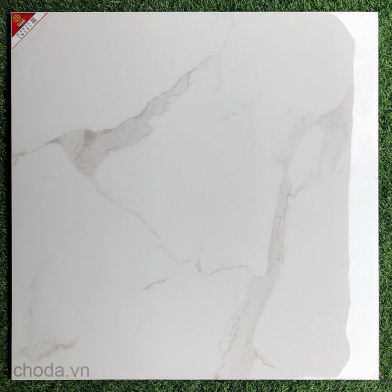 Gạch Trắng Vân Khói 80×80 Prime 17509 Đá Bóng Kính 17509 Gạch Vân Khói Prime 17509