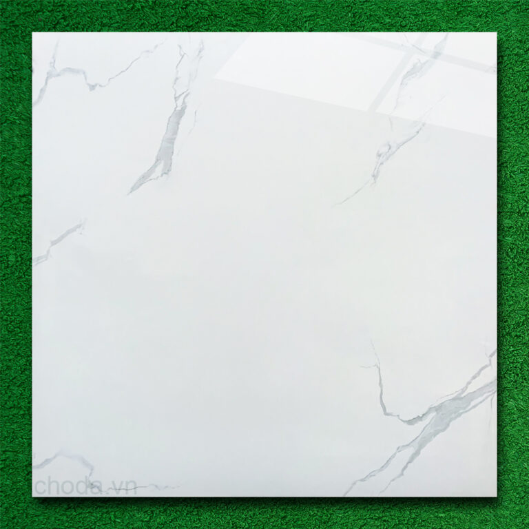 Gạch Trắng Vân Khói 60X60 Vitto 8037 Đá Bóng Kính 8037 Gạch Vân Khói Vitto 8037