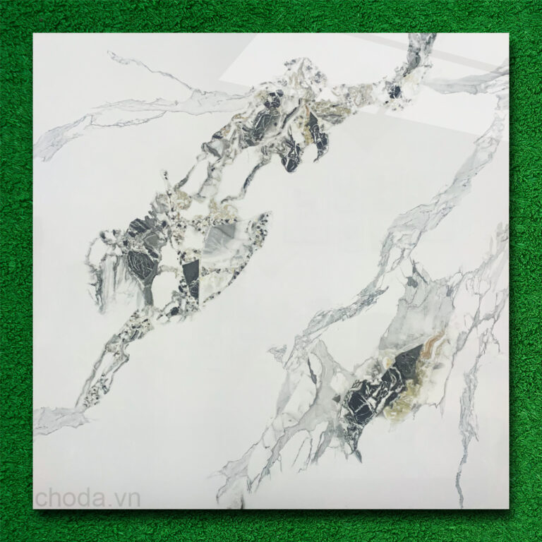 Gạch Trắng Vân Khói 60X60 Takao 16116 Đá Bóng Kính 16116 Gạch Vân Khói Takao 16116