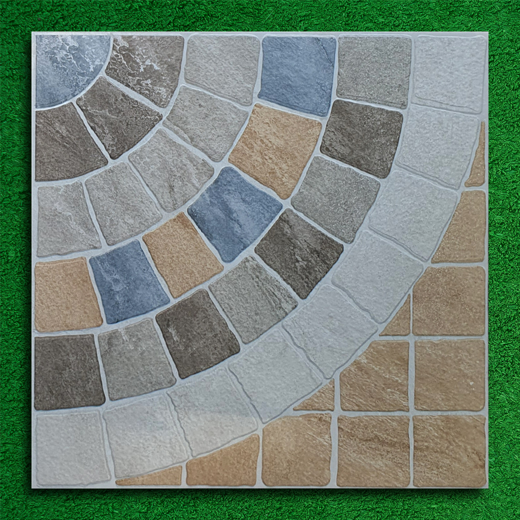 Gạch Giả Cổ Màu Nâu 60x60x1.2 Đá Mờ Apodio