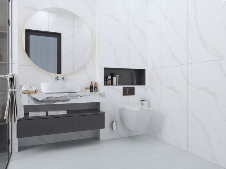 Gạch Trắng Vân Khói 60×120 Feliz FE61201 Đá Mờ FE61201 Gạch Vân Khói Feliz FE61201