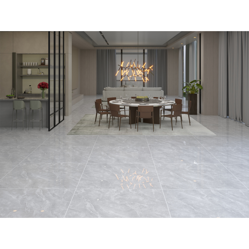 Gạch Vân Đá 100x100 Feliz 10107 Đá Bóng Kính - Góc nhìn cận cảnh