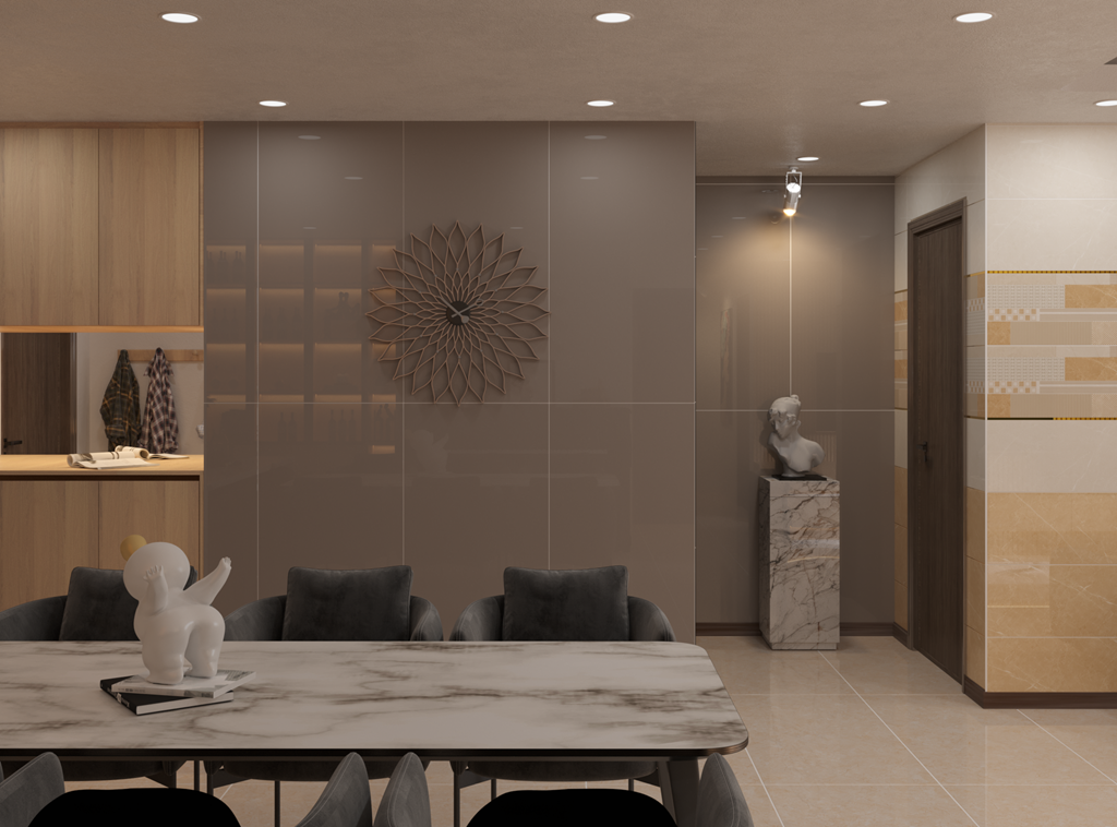 Gạch Màu Xám 60x120 Apodio US6894 Đá Bóng Kính