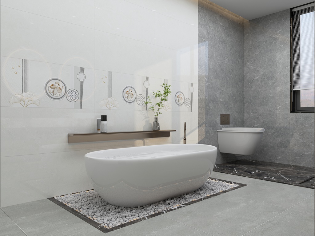 Gạch Ốp Tường Vân Đá 40x80 Men Bóng Phương Nam HP48107 | HP48107D | HP48208