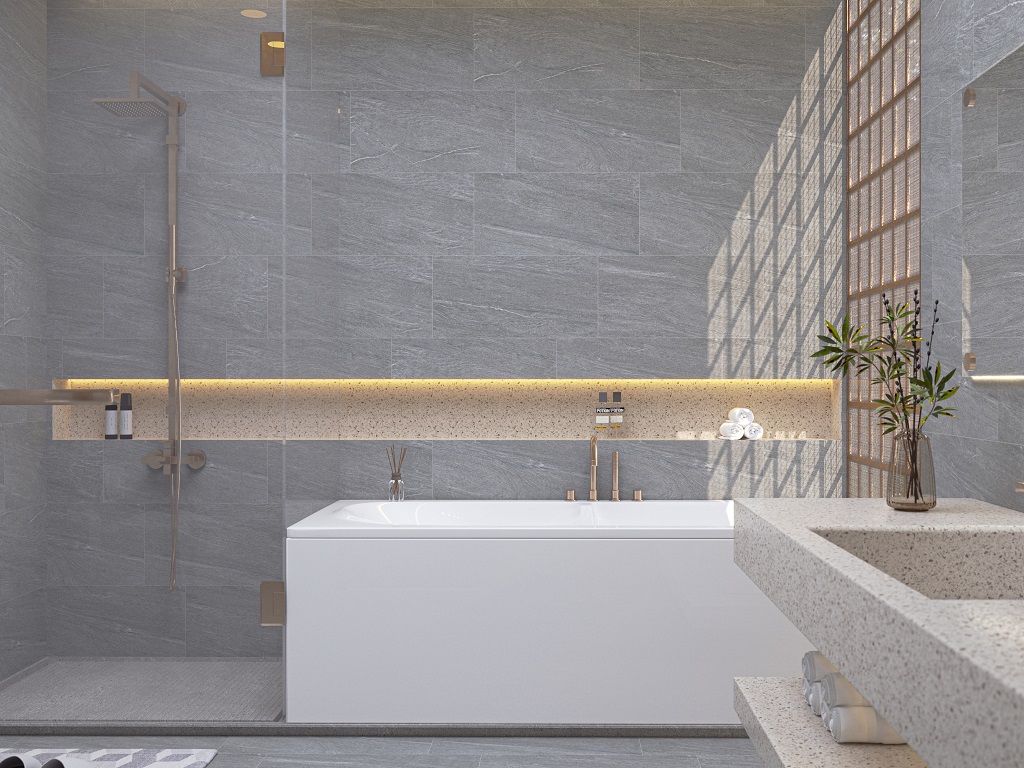 Gạch Vân Xi Măng 30x60 Feliz FH36202G Đá Mờ
