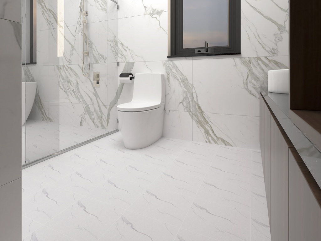 Gạch Sàn Nước Trắng Vân Khói 30x30 Dacera VH3301