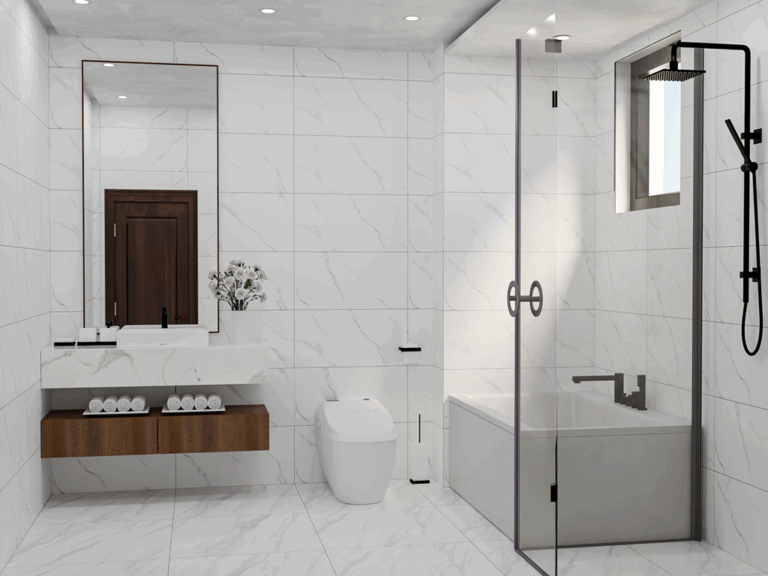 Gạch Trắng Vân Khói 40×80 Feliz FV48001D Đá Mờ FV48001D Gạch Vân Khói Feliz FV48001D