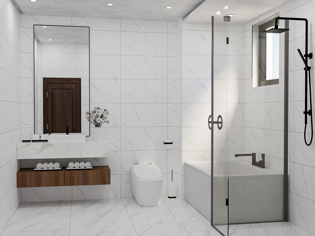 Gạch Trắng Vân Khói 40x80 Feliz FV48001D Đá Mờ