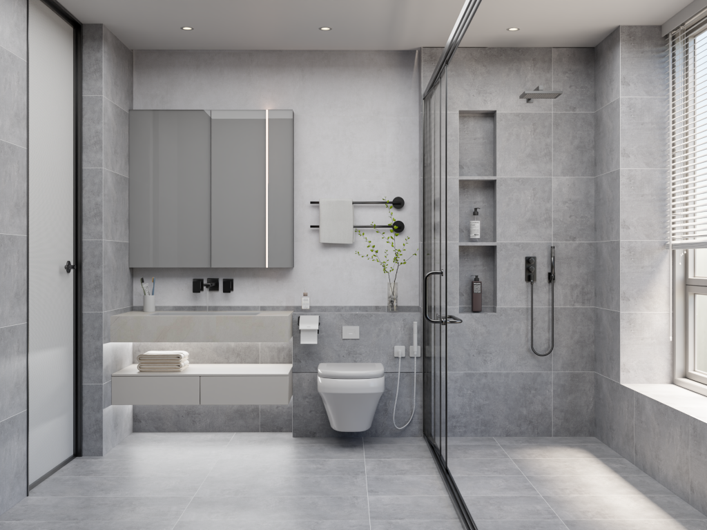 Gạch Vân Xi Măng 40x80 Feliz FV48303D Đá Mờ