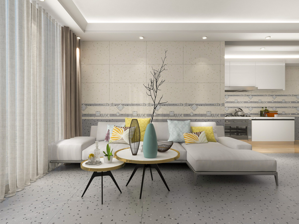 Gạch Giả Terrazzo Apodio A48TW1050 A48TG1051D A48TG1051