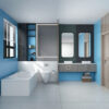 Gạch Màu Xanh Dương 30×60 Apodio M36BL1093 Đá Mờ M36BL1093 Gạch Đơn Sắc Apodio M36BL1093