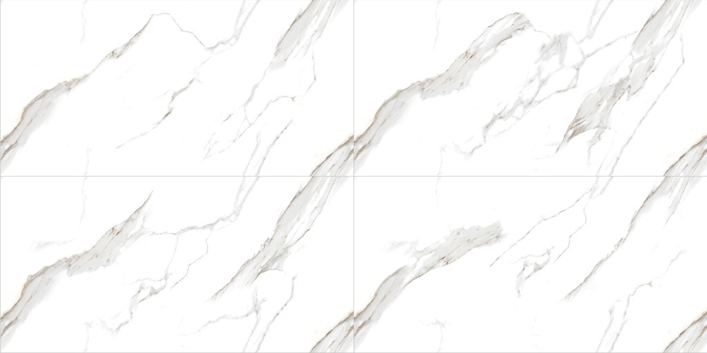 Gạch Trắng Vân Khói 60x120 Apodio MA.61.PPH100 Đá Bóng Kính