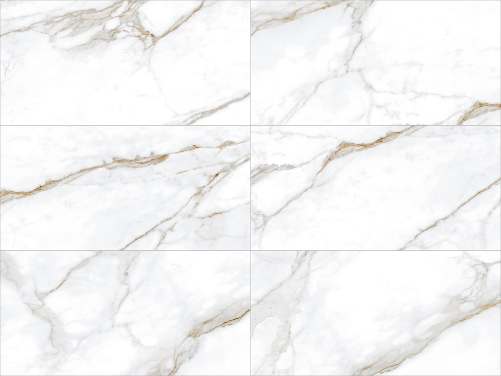 Gạch Trắng Vân Vàng 60x120 Apodio MA.61.PP623 Đá Bóng Kính