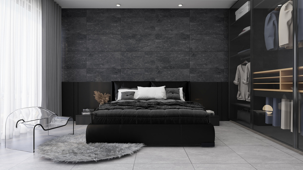 Phòng mẫu Gạch Vân Đá 40x80 Apodio A48SB401 Đá Mờ