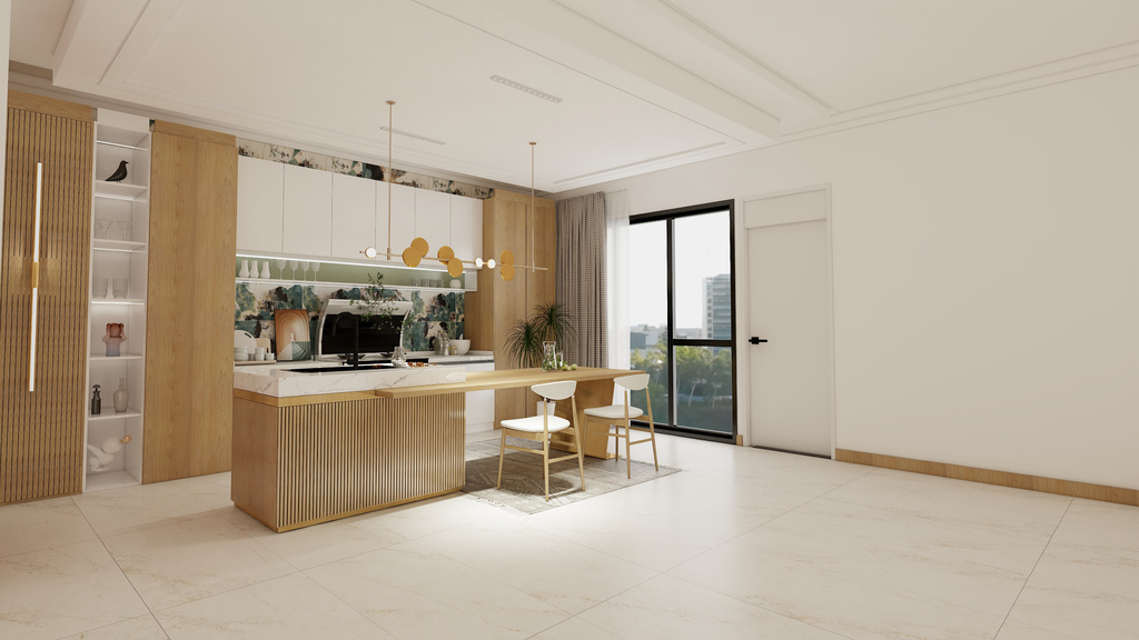 Gạch Lát Nền 60x120 Vân Đá Apodio