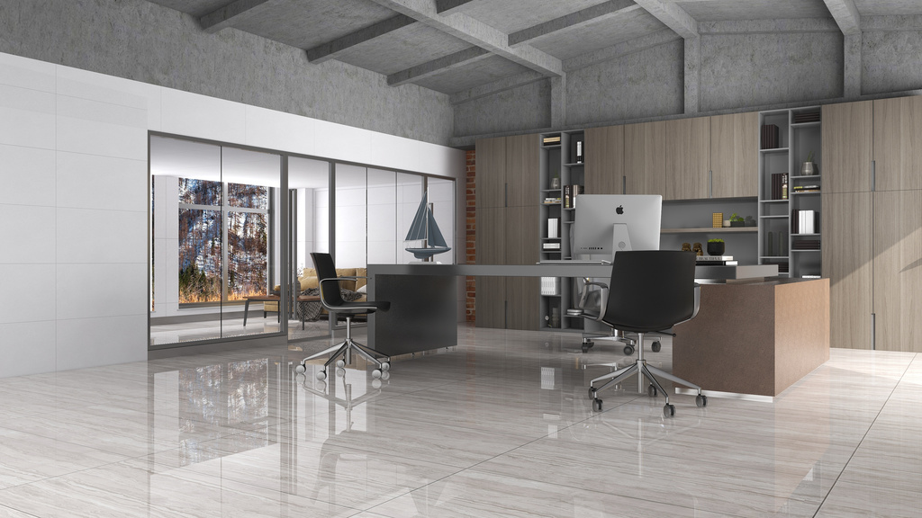 Gạch Vân Đá Travertine 60x120 Apodio MA.61.PP605 Đá Bóng Kính Góc Cận