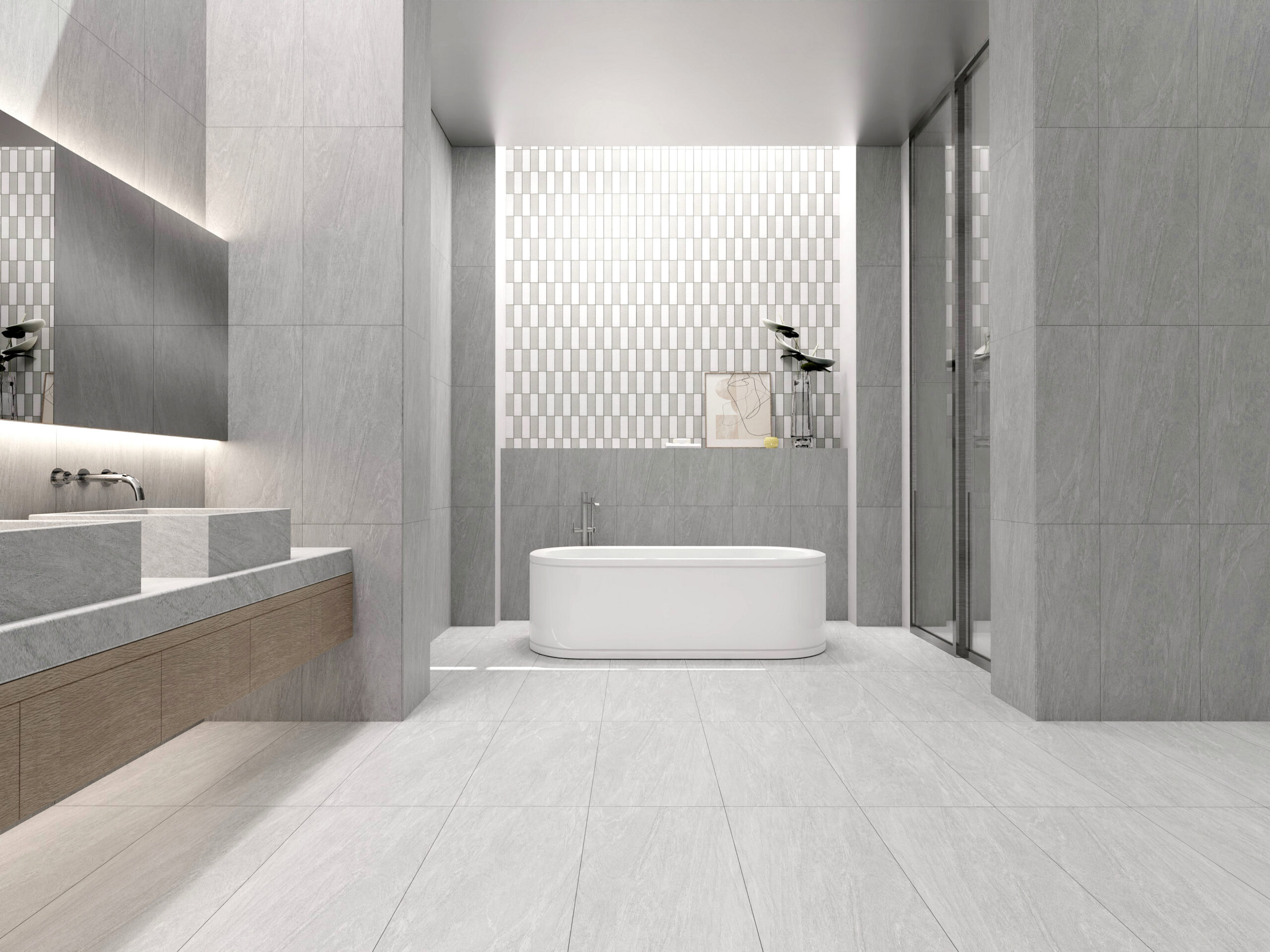 Gạch Vân Xi Măng 40x80 Feliz FLY-S48001M1 Đá Mờ
